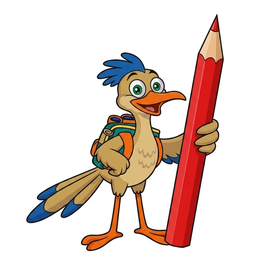 Zippet holding a pencil